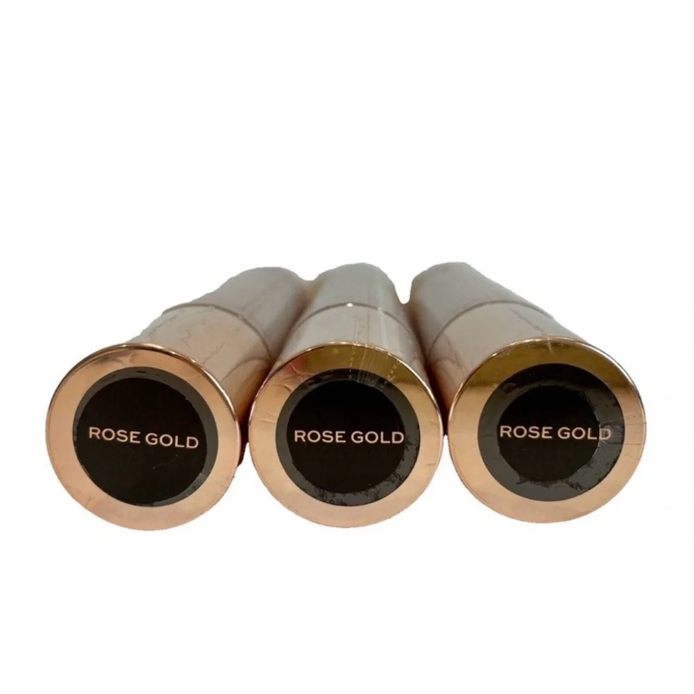NWT Revolution Molten Body Glow Face & Body Liquid Illuminator 3pk - Rose Gold